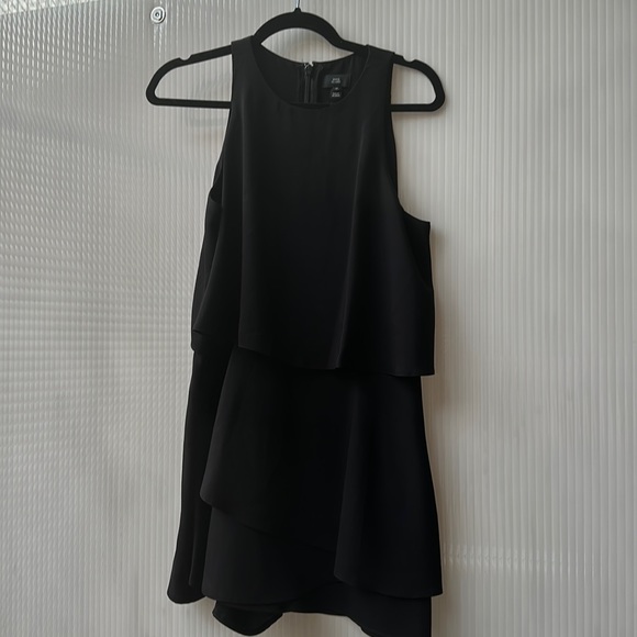 River Island Dresses & Skirts - Black sleeveless mini dress/playsuit